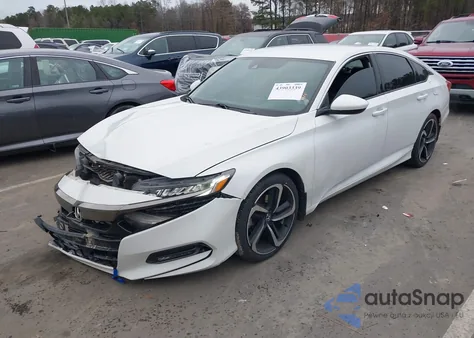 2018 Honda Accord Sport z USA, uszkodzony, nr VIN 1HGCV1F32JA007714